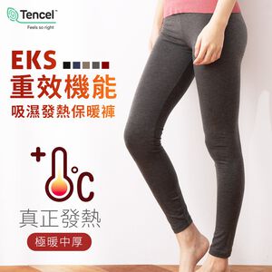 【現貨】MIT台灣製貝柔 EKS重效機能吸濕發熱保暖褲-女 PL6899