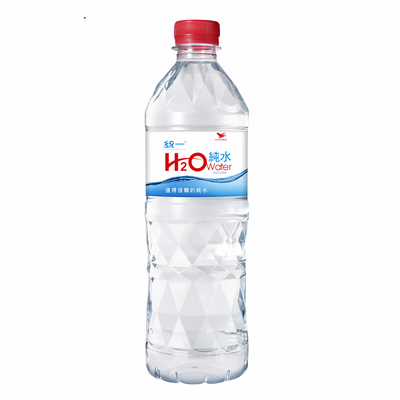 統一H2O Water純水PET600ml