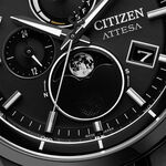 CITIZEN 星辰 韋禮安配戴款 月相 超級鈦 光動能電波萬年曆手錶 BY1006-62E, , large