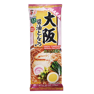 ITSUKI大阪拉麵2人份-醬油豚骨風味
