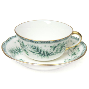 [豐名日本餐具] 咖啡杯組 小花 綠 MARUI / C00CS1-75