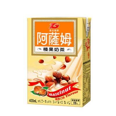 阿薩姆奶茶系列400mlx6入 ( 榛果奶茶口味 ) 好喝香濃👍