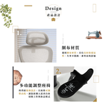 【Hampton 漢汀堡】克斯爾網布扶手辦公椅-黑色, , large