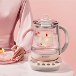 【BUYDEEM北鼎】頂級多功能美顏烹煮壺 燉煮壺 快煮壺 1500ml-粉漾壺 K2691 贈好禮(玻璃分裝杯300ml白x2+大橘寶300ml), , large