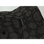 COACH 滿版CC Logo 緹花布漁夫帽 XS-S/炭灰色, , large