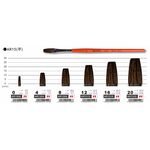 AP 馬可威 Colorful短桿羊毛水彩筆-平頭(多款)8號, , large