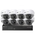 TP-LINK昌運監視器組合 VIGI NVR1008H-8MP 8路主機+VIGI C250 5MP全彩網路攝影機*8, , large