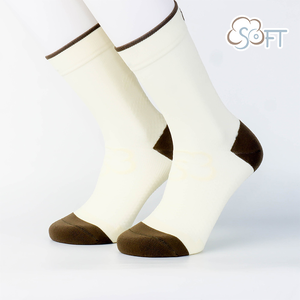 【SOFT】Light Compression socks-Hipster cream green (26-31cm)