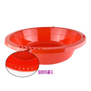 Offering basin with hole