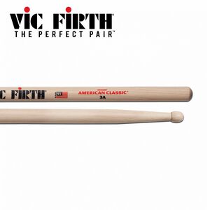VIC FIRTH 3A 胡桃木鼓棒【敦煌樂器】