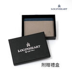 [LOGINHEART]免取卡正面感應卡夾 雲朵灰藍 可客製 悠遊卡/信用卡/各類卡片 直接感應不受其他卡片干擾, , large