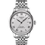 TISSOT天梭 Le Locle 80小時動力儲存機械錶-銀/39mm  T0064071103300, , large