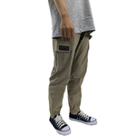 【億子洪】爆彈口袋工裝長褲 SGS認證通過 無拉鍊款 卡其束腳-3XL【P5】, , large
