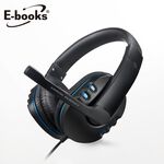 E-books S93 藍翼頭戴耳機麥克風, , large