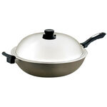 【日本Peacetar必仕達】澳洲原礦 手工鑄造 輕食系列深型平底炒鍋32/35cm 不沾鍋 炒鍋 平底鍋, , large