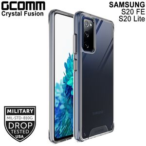 GCOMM Galaxy S20 FE / S20 Lite 晶透軍規防摔殼 Crystal Fusion