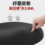 G+ Home No-Assembly Taiwan-Made Ergonomic High-Back Lumbar Support Chair (Chrome Tapered Base + 2.5" Transparent Black Casters) (C6830-5), , large