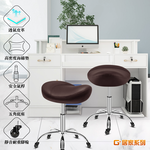 【G+居家】免組裝 人體工學舒適馬鞍升降辦公椅-2吋純黑輪(氣壓升降椅/旋轉椅/升降椅/高腳椅/醫師椅/美容椅/美甲椅), , large