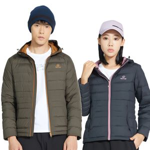 [Tectop 探拓戶外]【男款9239469.女款9239470】雙色連帽羽絨服