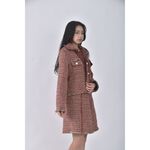 (L) 【金莎私服】huaershow小香風質感紅色套裝二手衣, , large