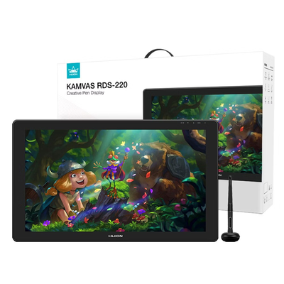 【HUION 繪王】 KAMVAS RDS-220 2.5K 繪圖螢幕 /臺 GS2202