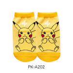 精靈寶可夢皮卡丘幼童直版襪 Pokémon幼童止滑襪 台灣製幼童短襪 PK-A201【ONEDER旺達】, , large