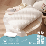 BUHO 均一價 人體工學波浪記憶枕 蝶型記憶枕 麵包記憶枕(針織緹花/3D立體泡泡絨/吸濕排汗)多款任選, , large
