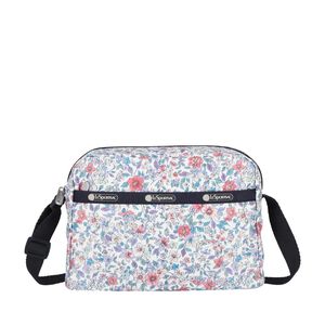 LeSportsac  CROSSBODY 拉鍊斜背包 - 織錦花語