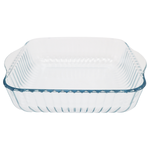 BORCAM ROASTERS耐熱玻璃直紋方形烤盤-1950cc-2入, , large