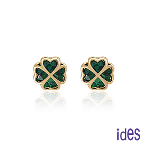 [ides愛蒂思] 輕珠寶時尚設計都會系列耳環/幸運四葉草