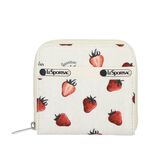 【快速出貨】Lesportsac Compact Zip Wallet 極簡輕薄錢包 -莓果輕舞, , large