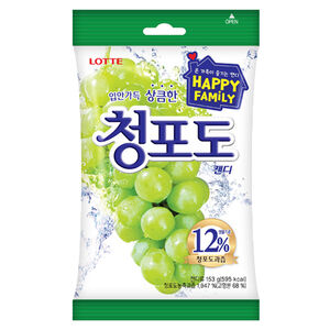 LOTTE Green Grape Candy 153g
