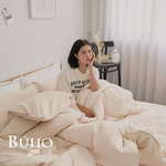 BUHO 台灣製LYOCELL萊賽爾素色8x7尺雙人特大兩用被(套)+枕套三件組-多款任選, , large