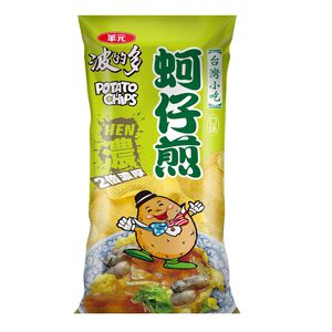華元波的多洋芋片濃厚蚵仔煎口味59.5g*14入