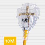 夕陽二插孔過載防護動力線 10M, , large