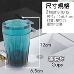 金德恩 GS MALL 台灣製造 一組四入 壓克力盥洗用具 牙刷架 漱口杯 牙膏架 肥皂盒 香皂盒 浴室收納, , large