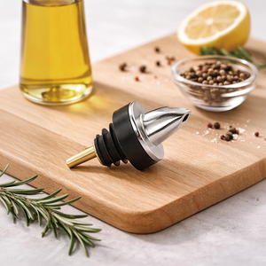 Chrome Plastic Pourer