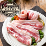 約克街肉鋪 台灣國產嚴選豬五花厚切2片(100g±10%/片/2片1包)_任選, , large