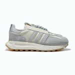 Kixpress-Adidas Retropy E5 W 女 休閒鞋 運動 休閒 緩震 麂皮 愛迪達 灰綠 [ID8292], , large