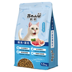 【BowU 飽優】全方位營養貓食1.5Kg-鮪魚+雞肉口味, , large