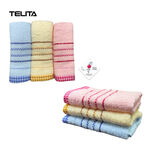 TELITA簡約格紋毛巾3入, , large