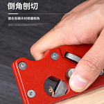 木工倒角刨-45度平刀頭(黑色), , large