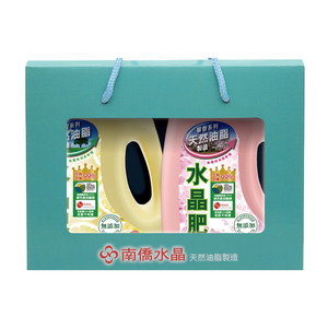 [箱購]南僑水晶肥皂洗衣用液体500g2入禮盒500g克 x 8BoX盒