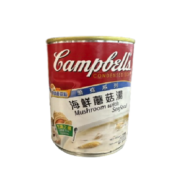 Campbells 海鮮蘑菇湯305g克【Mia C&apos;bon Only】