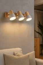 [梅斐國際]天光–亞伯特實木三燈壁燈(免運), , large