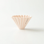 ORIGAMI 陶瓷濾杯組Ｓ(1~2人份，附樹脂杯座) 霧粉色, , large