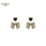 【Gulicc 】古莉可 耳環 珍珠蝴蝶結耳環, , large