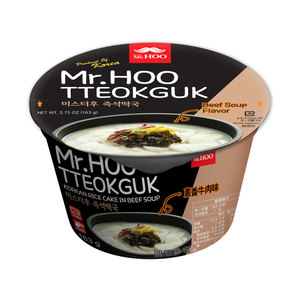 Mr.HOO韓式年糕湯碗裝(蔥香牛肉味)