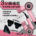 FLORA 芙羅拉LD-230 折疊極速吹風機-沉穩黑, , large