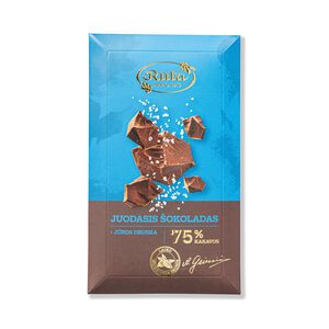 Dark chocolate75% with sea salt
